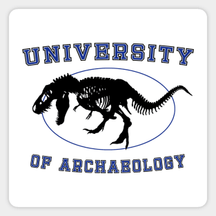 University of Archaeology - Tyrannosaurus Rex Dinosaur Fossil Magnet